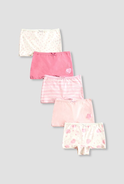 Juniors Assorted Boyshorts - Set of 5