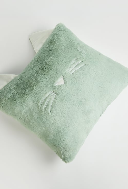 Juniors Cat Ear Applique Cushion