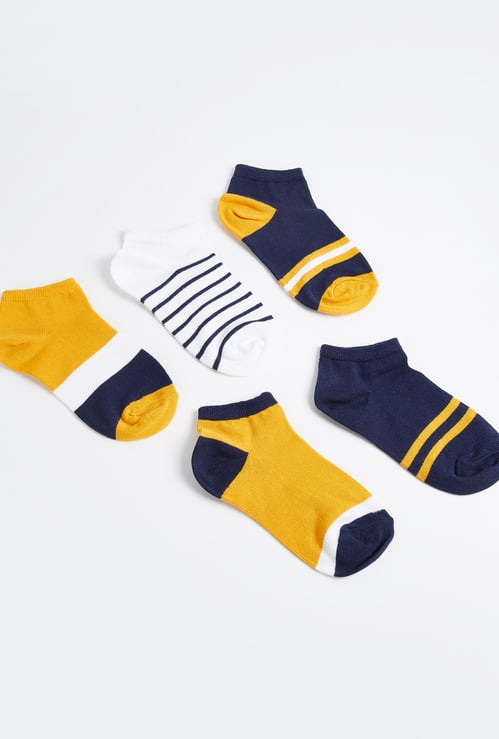 Juniors Assorted Ankle Length Socks - Set of 5