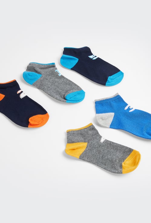 Juniors Assorted Ankle Length Socks - Set of 5