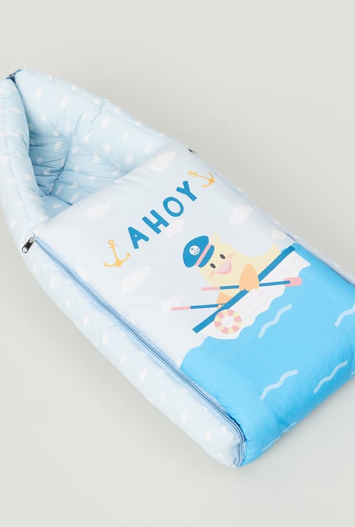 Juniors Printed Hooded Nest Bag - 49x72 cm