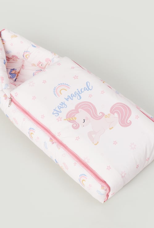 Juniors Printed Hooded Nest Bag - 49x72 cm