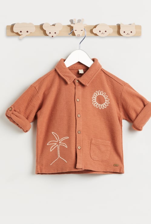 Juniors Embroidered Shirt