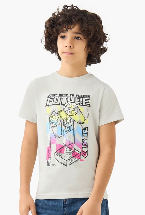 Juniors Graphic Print T-shirt