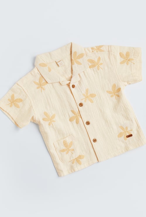 Giggles Embroidered Shirt
