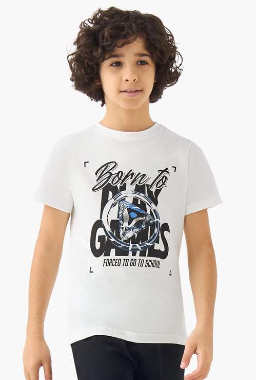 Juniors Graphic Print T-shirt
