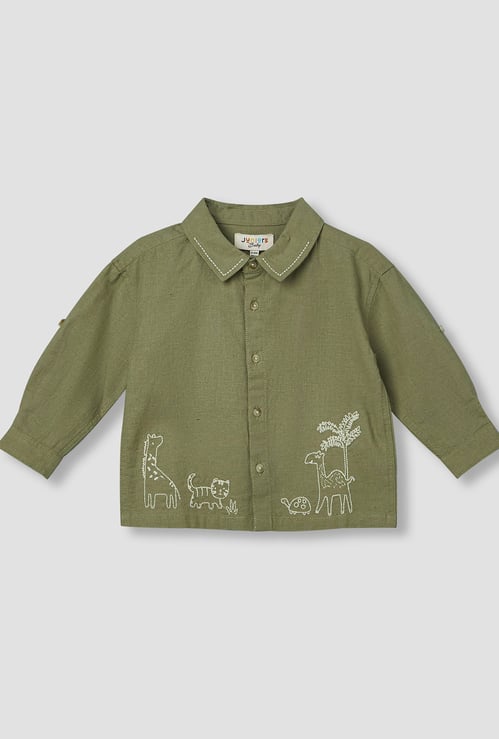 Juniors Embroidered Shirt