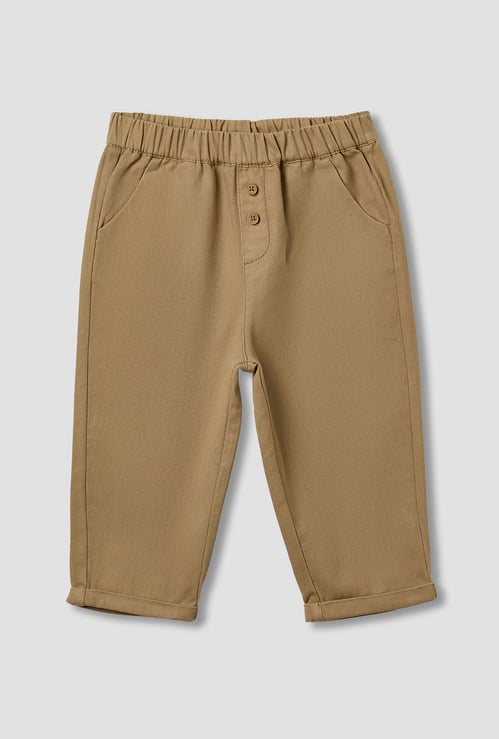 Juniors Solid Trousers