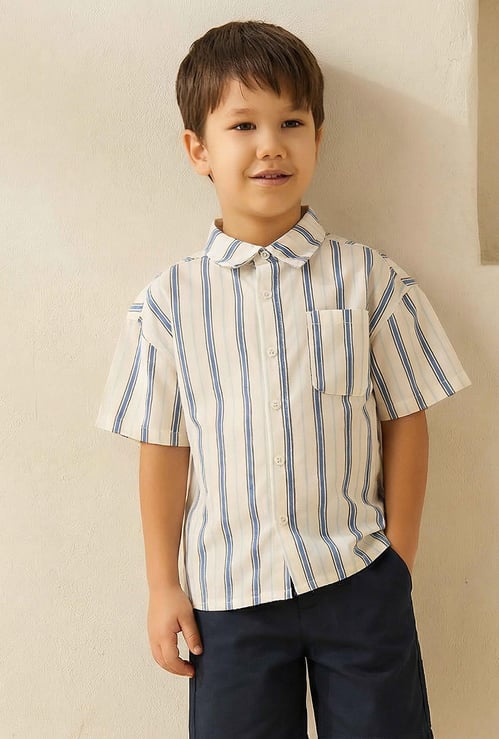 Juniors Striped Shirt