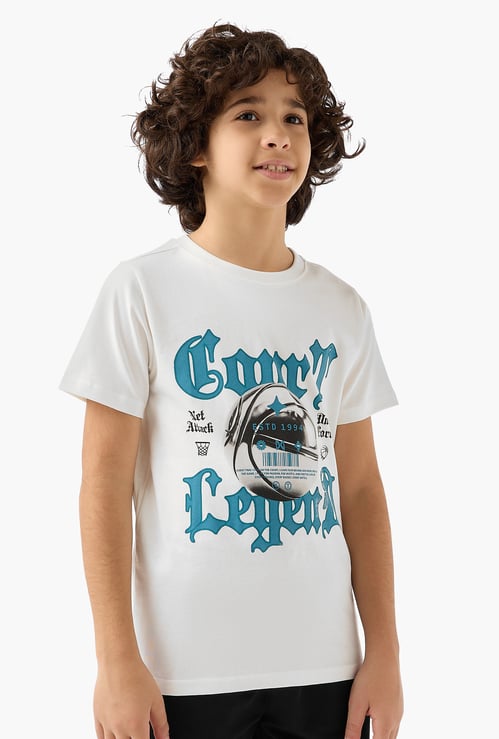 Juniors Graphic Print T-shirt