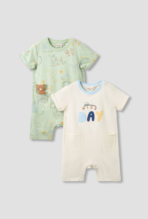 Juniors Assorted Rompers - Pack of 2