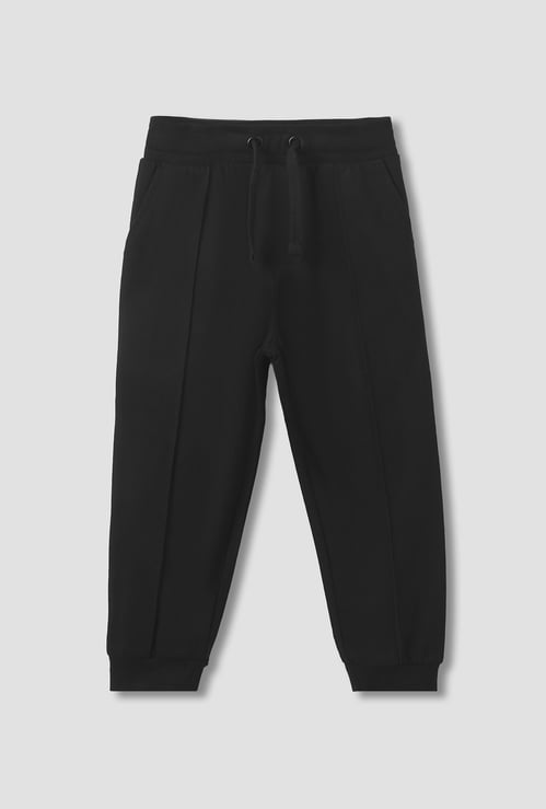 Juniors Solid Joggers with Pockets