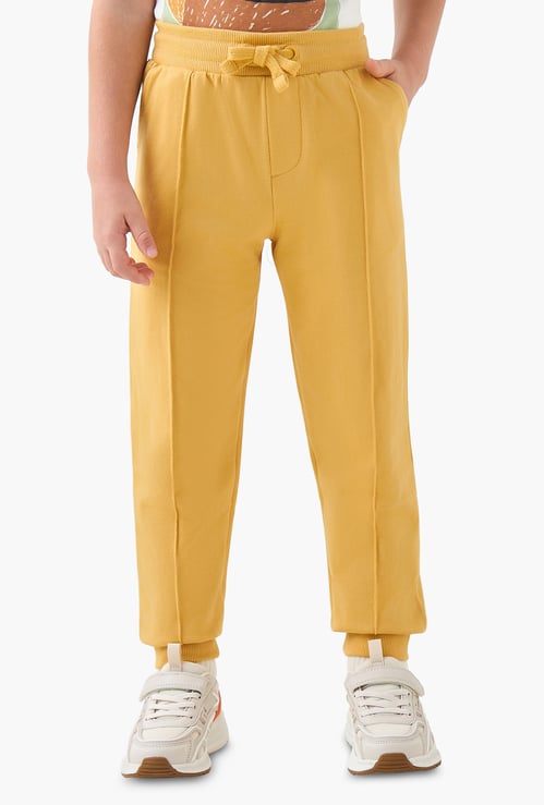 Juniors Solid Joggers with Pockets