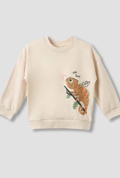 Juniors Printed Sweatshirt