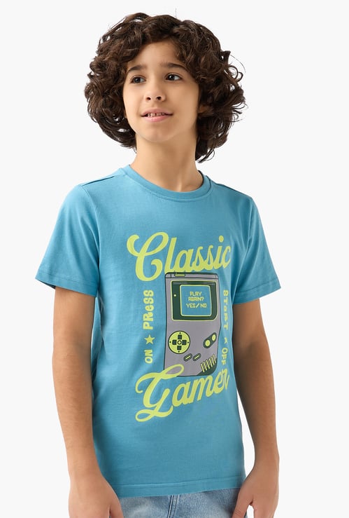 Juniors Graphic Print T-shirt