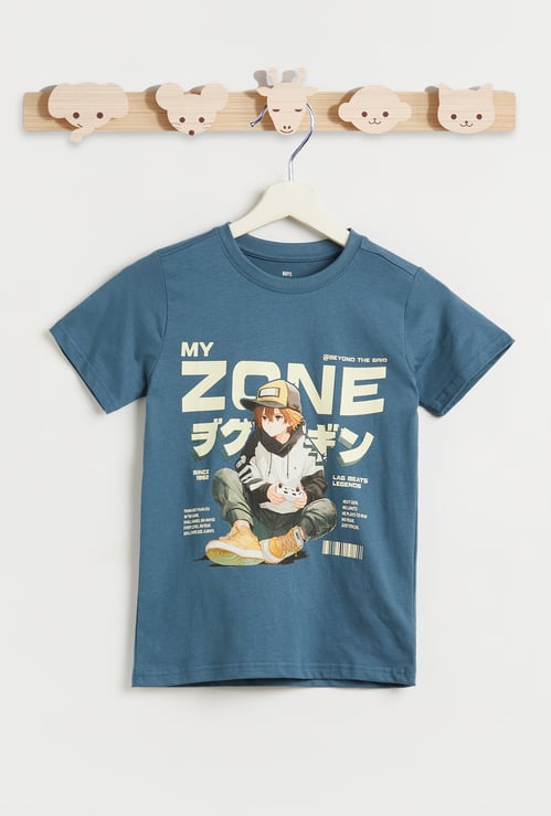 Juniors Graphic Print T-shirt