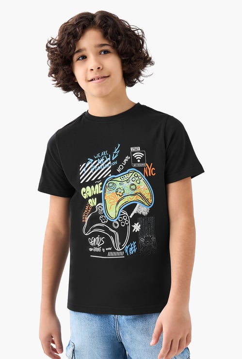 Juniors Graphic Print T-shirt