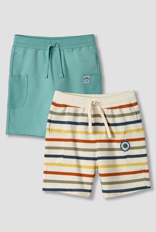 Juniors Assorted Shorts with Pockets - Set of 2