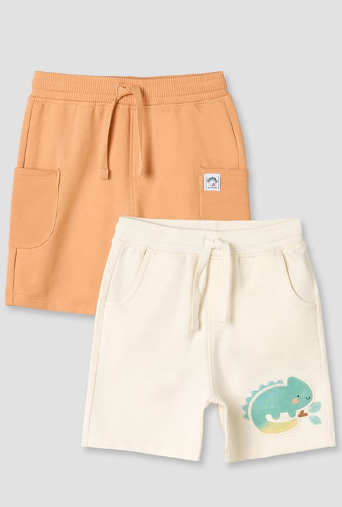 Juniors Assorted Shorts with Pockets - Pack of 2