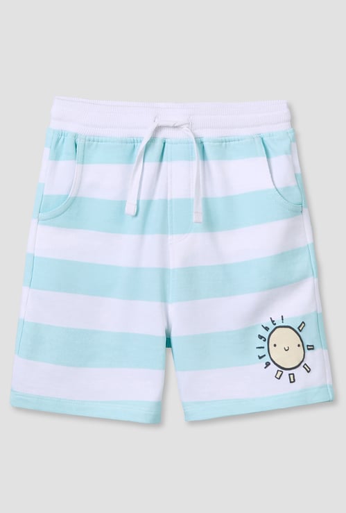 Juniors Striped Shorts