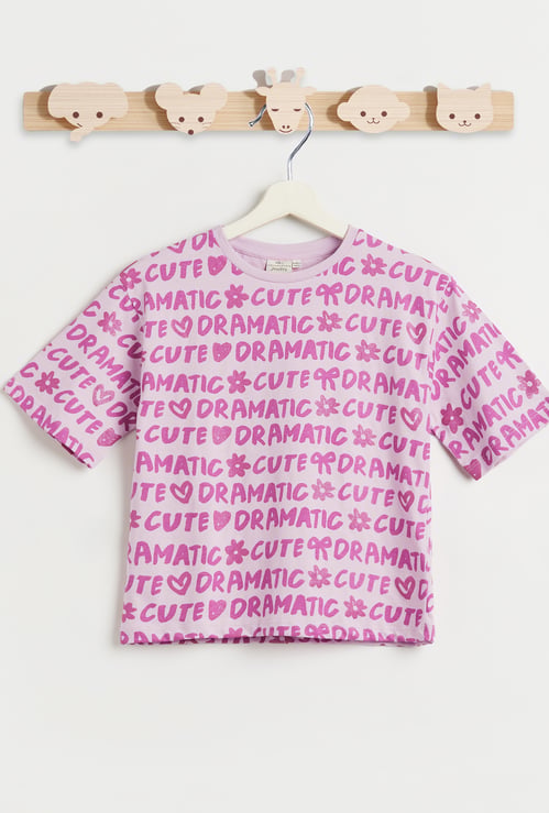 Juniors Printed T-shirt