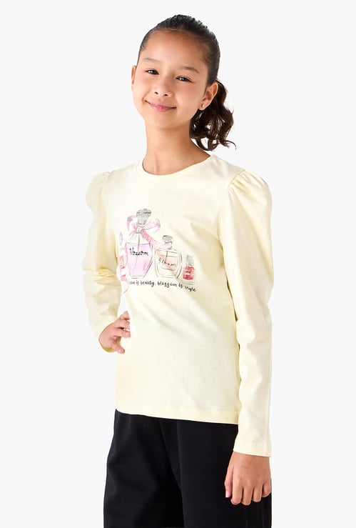 Juniors Graphic Print T-shirt