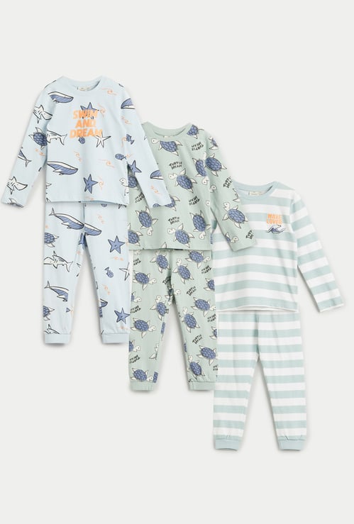 Juniors Assorted T-shirt and Joggers - Set of 3