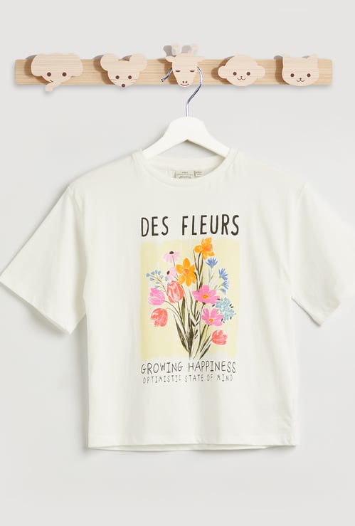 Juniors Graphic Print T-shirt