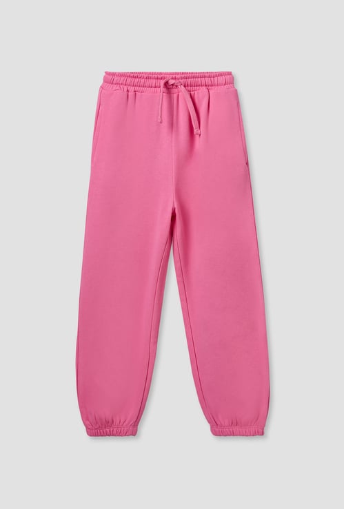 Juniors Solid Joggers with Pockets