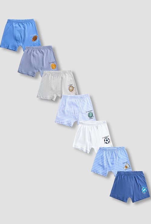 Juniors Printed Trunks - Set of 7