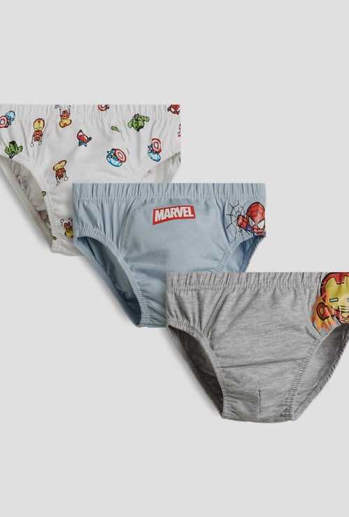 Juniors Avengers Print Brief - Pack of 3