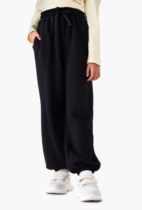 Juniors Solid Joggers with Pockets