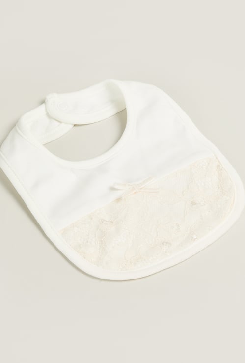 Giggles Lace Detail Bib