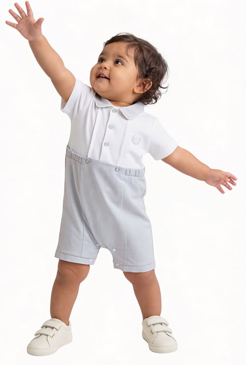 Giggles Colourblocked Romper