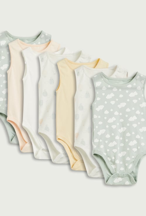 Juniors Printed Bodysuit - Set of 7