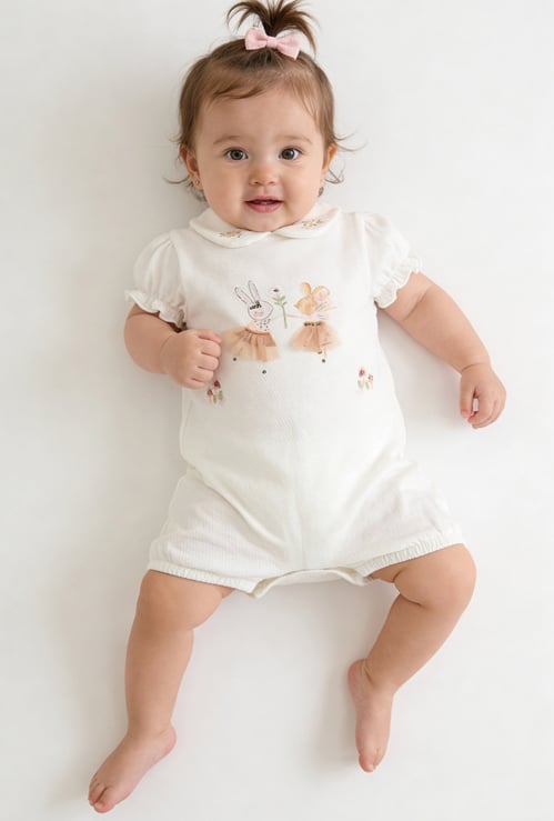 Juniors Applique Romper
