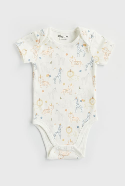 Juniors Graphic Print Bodysuit
