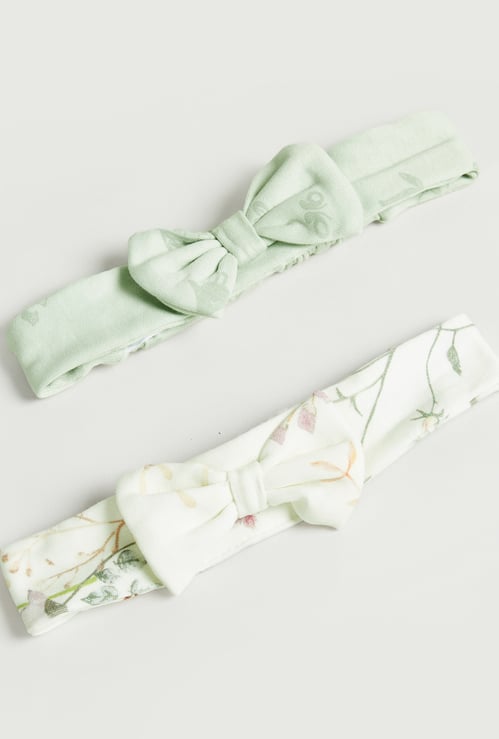 Juniors Printed Headbands - Pack of 2