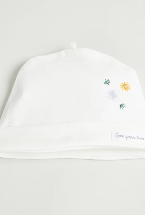 Juniors Embroidered Beanie