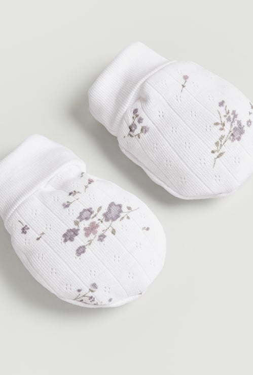 Juniors Printed Mittens