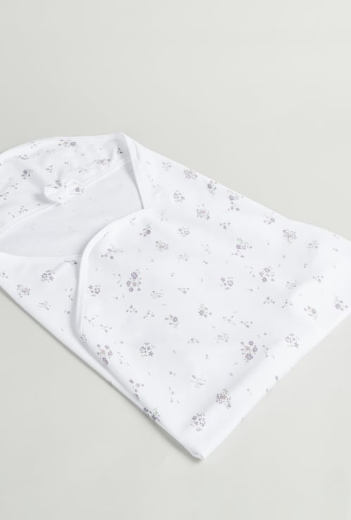 Juniors Printed Receiving Blanket - 70 x 70 cm