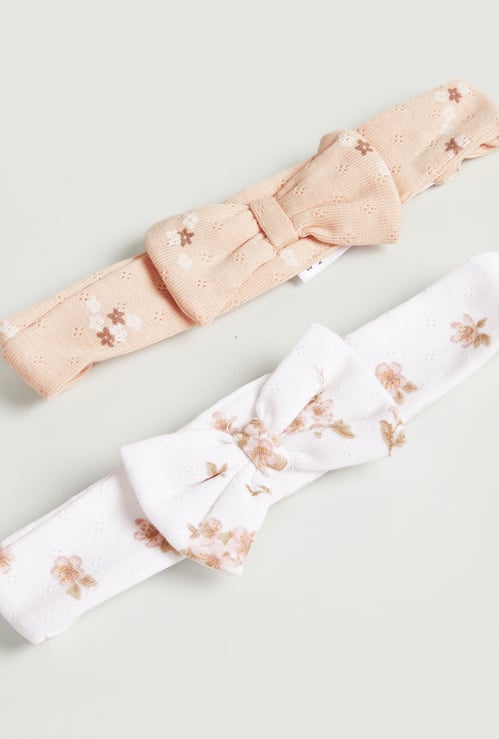 Juniors Printed Headbands - Pack of 2