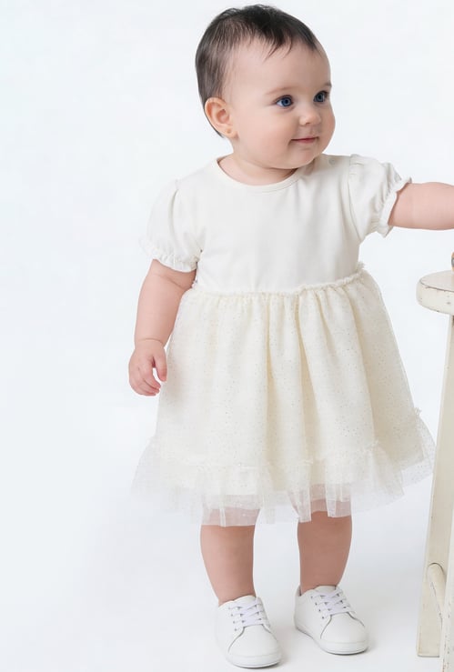 Giggles A-line Dress with Headband