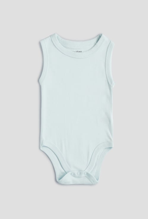 Juniors Solid Sleeveless Bodysuit