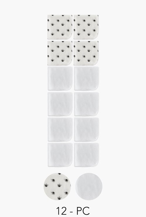 Juniors Assorted Washcloth - Set of 12