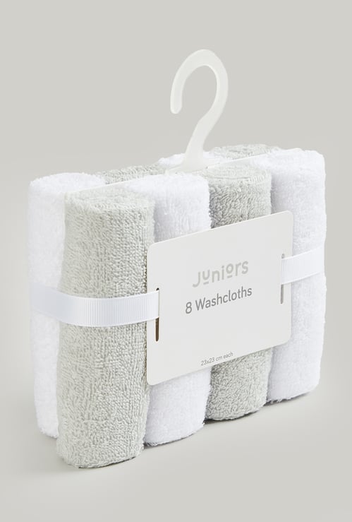Juniors Wash Cloth - Pack of 8