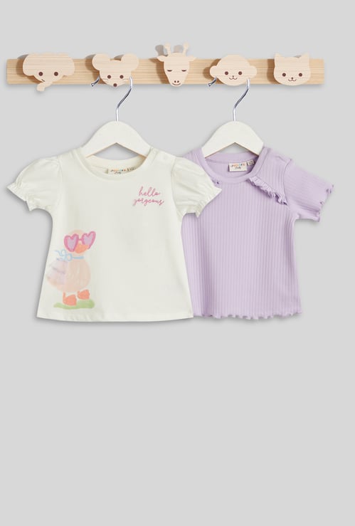 Juniors Assorted T-shirt - Set of 2