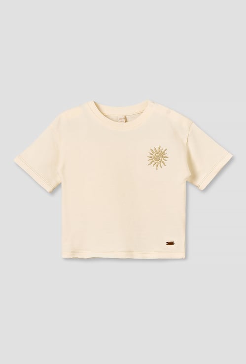 Giggles Embroidered T-shirt