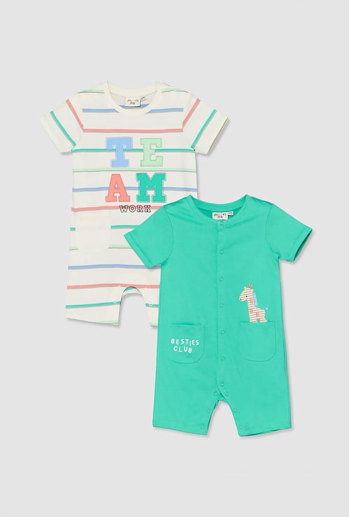 Juniors Assorted Rompers - Set of 2