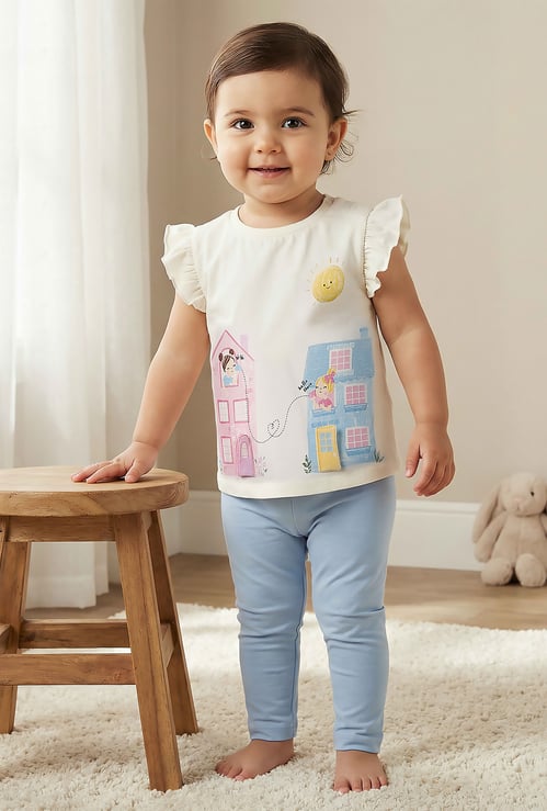 Juniors Graphic Print T-shirt
